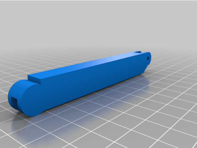 Vibroblade inspired Balisong/Butterfly Knife 3d model