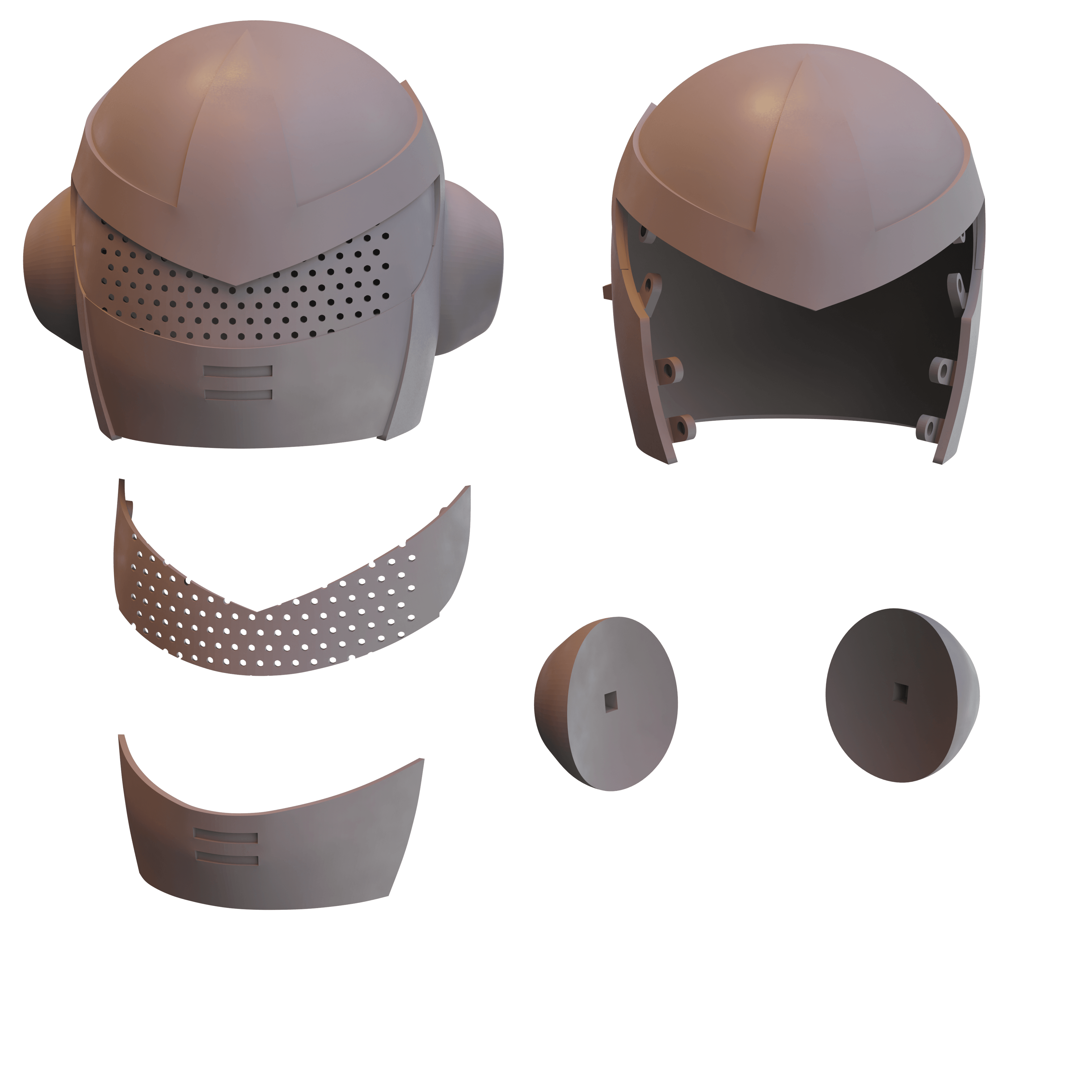 Protoman Helmet 3d model