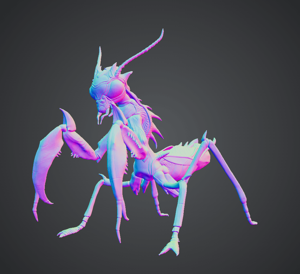 MANTIS 3d model