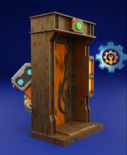 ModBots Charging Station – Printable Display Base for Sprocket and Other ModBots 3d model