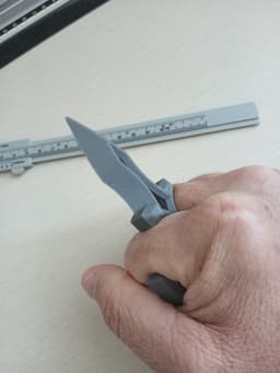 Self-defense Knife 3d model