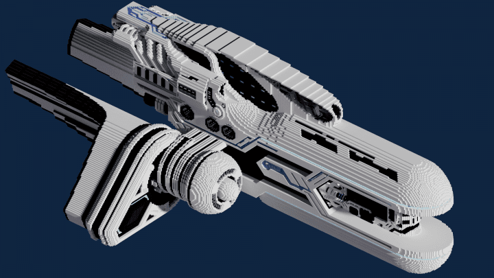 Rhapsody-class Spaceship 23 3d model