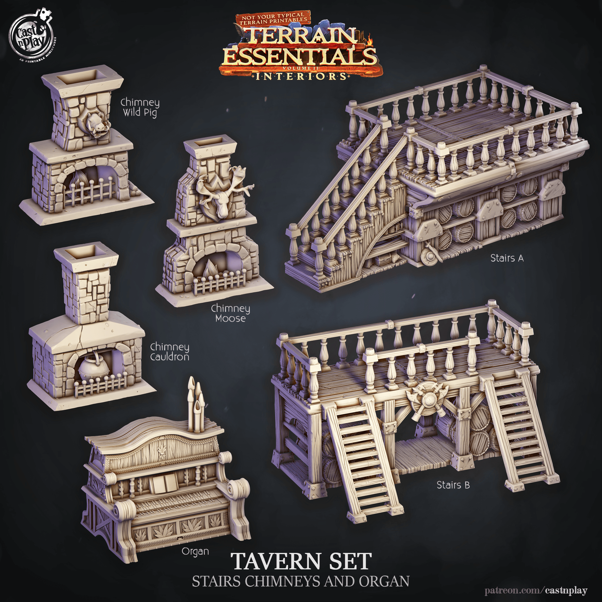 Tavern Set (Pre 3d model