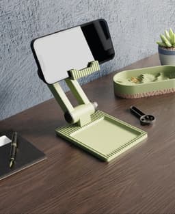 Adjustable Contour Phone Holder 3d model