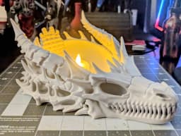 Dragon Skull Catchall & Organizer 3d model