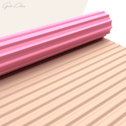 Lines Texture Roller For Polymer Clay, Line Clay Texture Roller Printable Stl File, No: 770 3d model