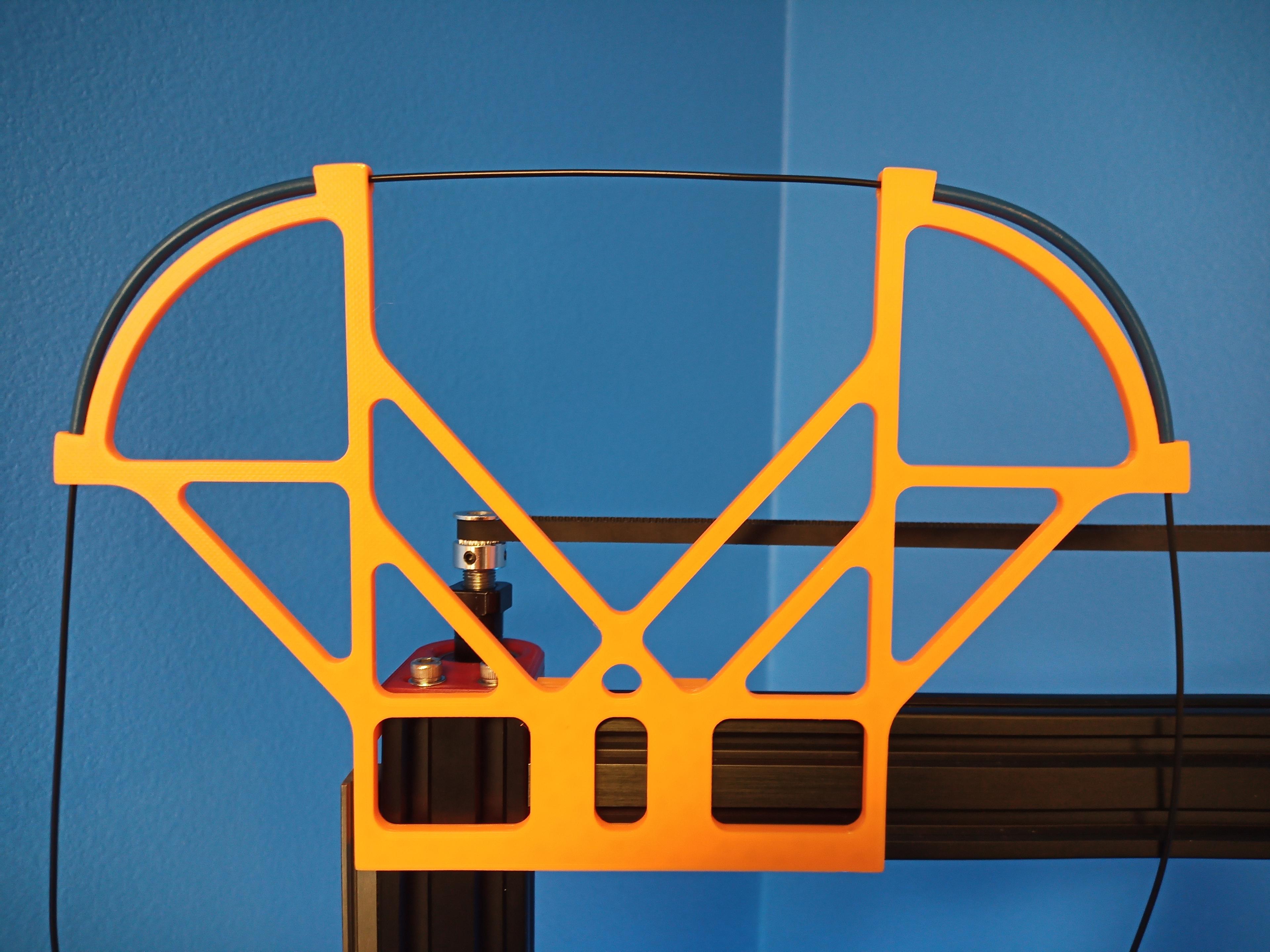 Sidewinder X1 Spool Holder and Guide 3d model