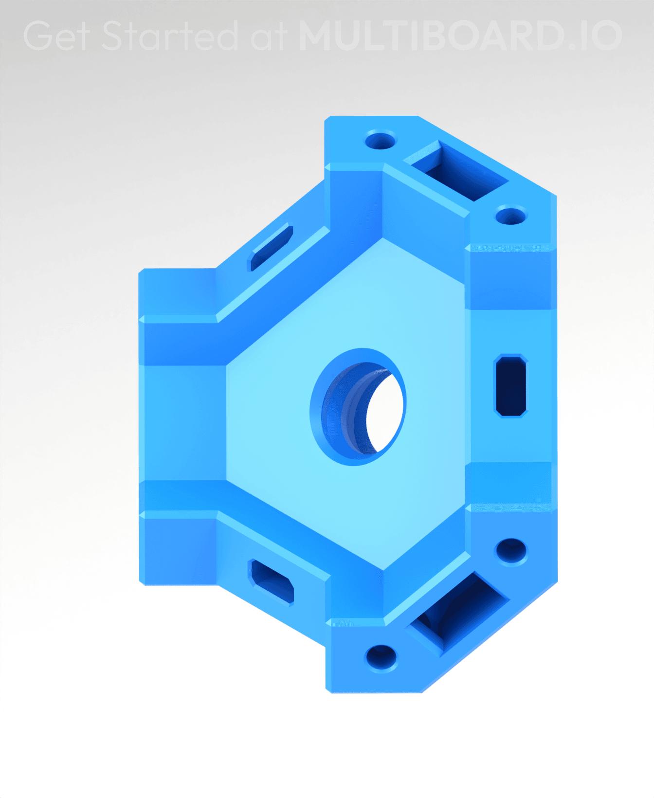 Single Corner - Multiboard Beam 3d model
