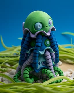 Articulated Jellyfish 3d model