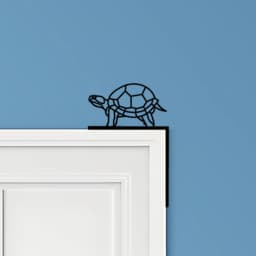 Turtle Door Corner Decor 3d model