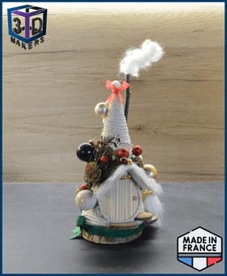 Gnome House – Whimsical Fantasy Decoration 3d model