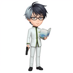 Juzo Ogami Chibi - Kill Blue Anime 3D Model 3d model
