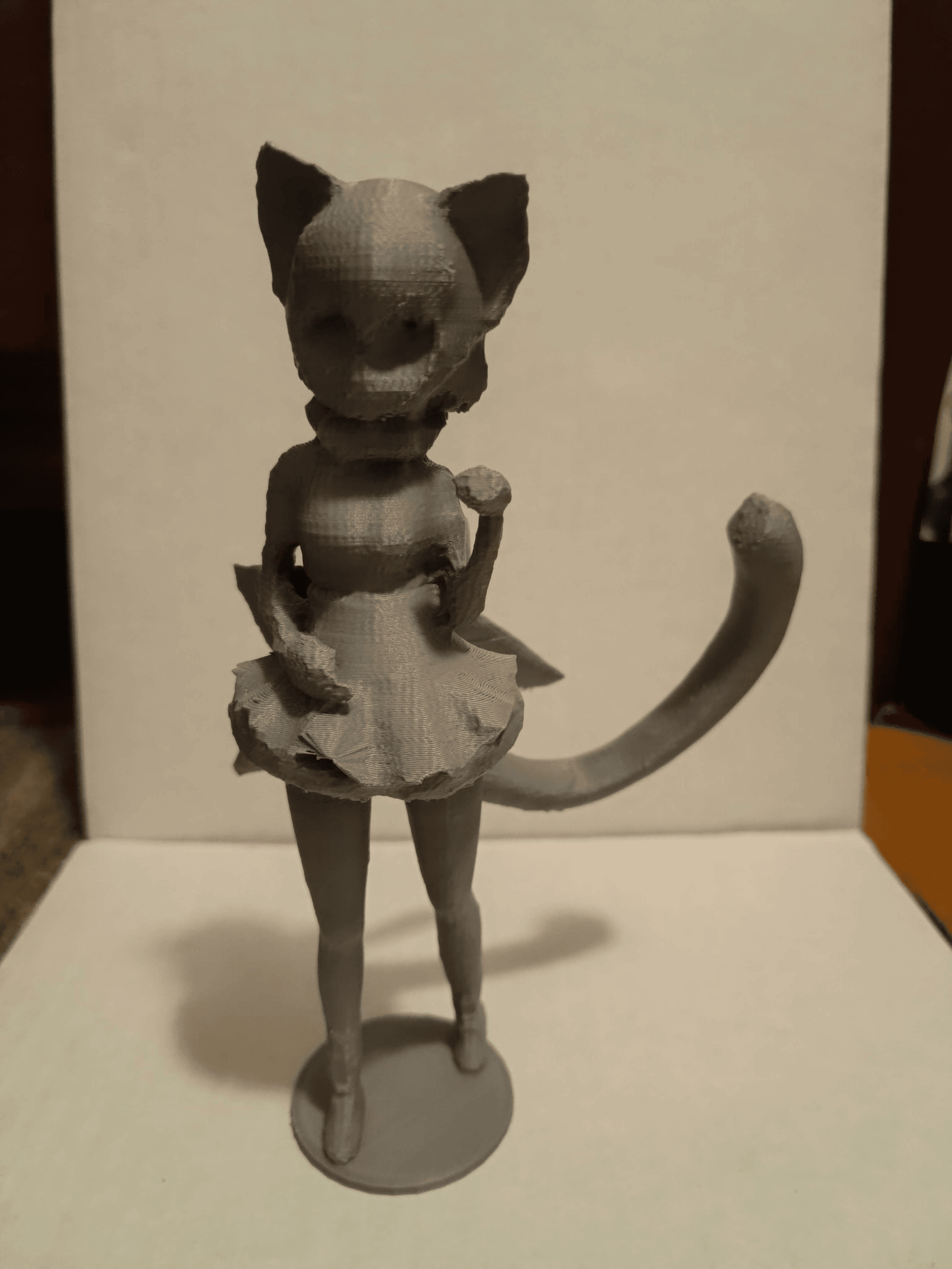 Kemono Friends Sand Cat statue 3d model