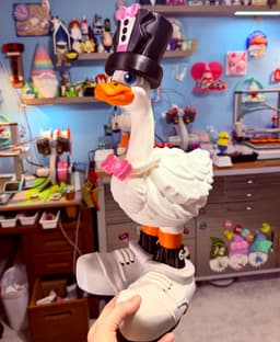 Groom Goose Gear for Porch Goose 3d model