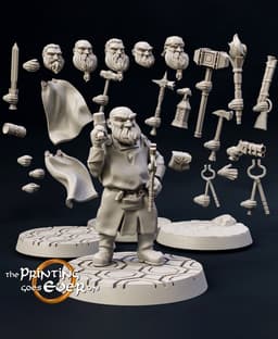 Modular Dwarven Engineer 3d model