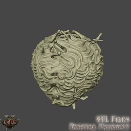 Fantasy Orb of Regret Path of Exile Currency 3d model
