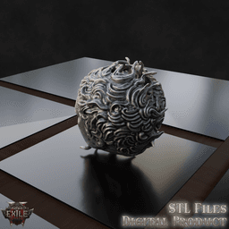 Fantasy Orb of Regret Path of Exile Currency 3d model