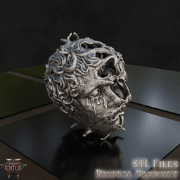 Fantasy Orb of Regret Path of Exile Currency 3d model