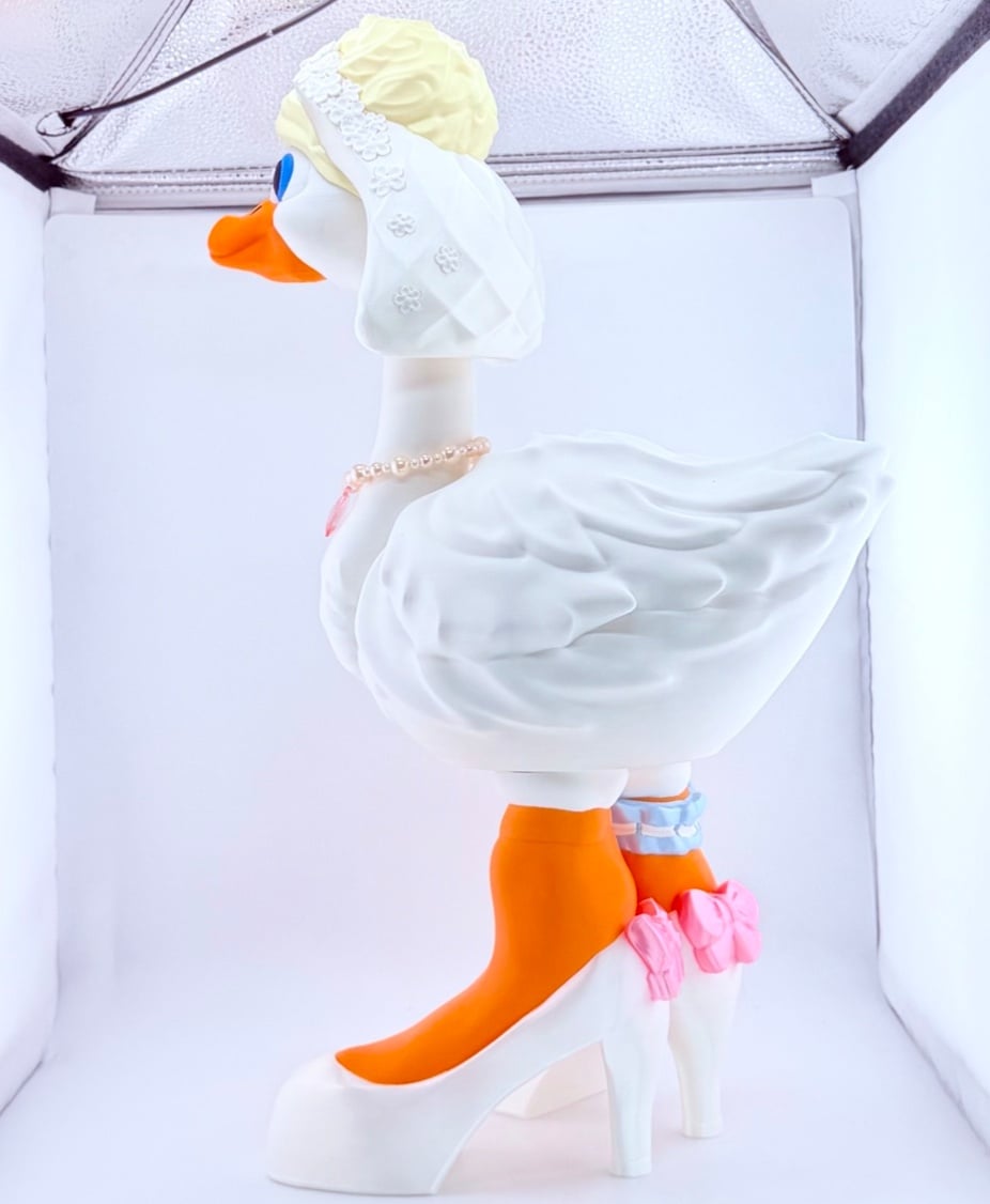 Bride Goose Gear for Porch Goose 3d model