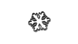 Snowflake Cookie Cutter 3d model