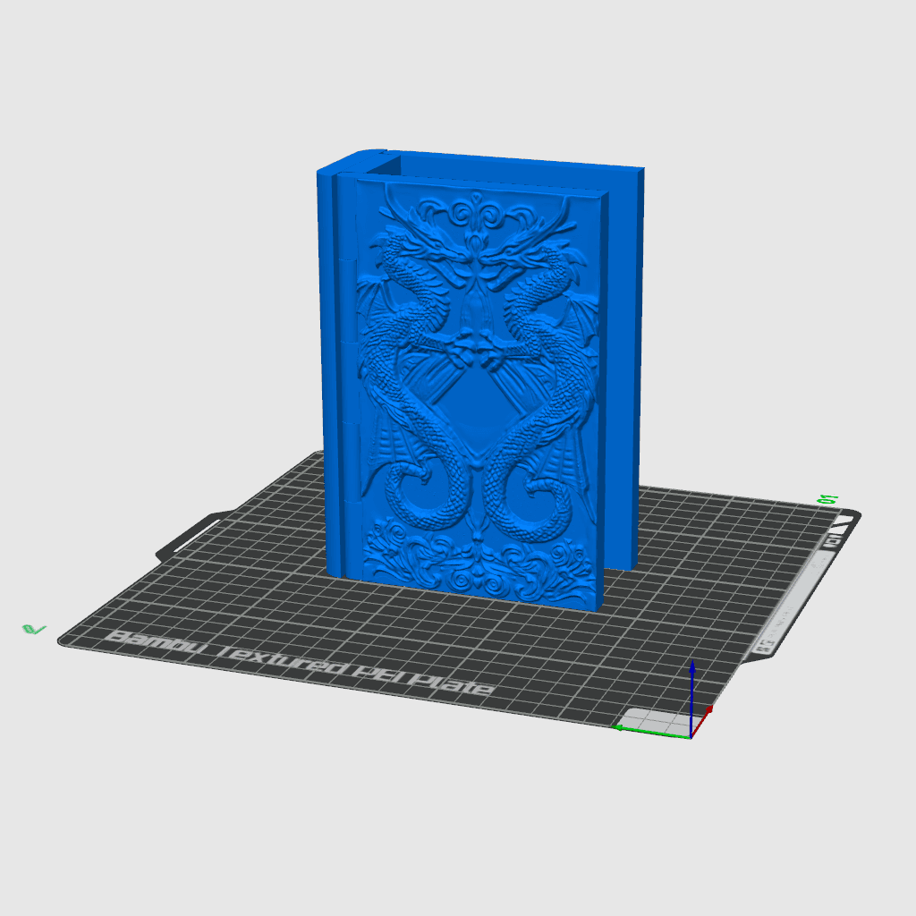 Dragons Book Storage 3d model