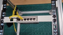 10" rack Tenda switch plate 1/3U 3d model
