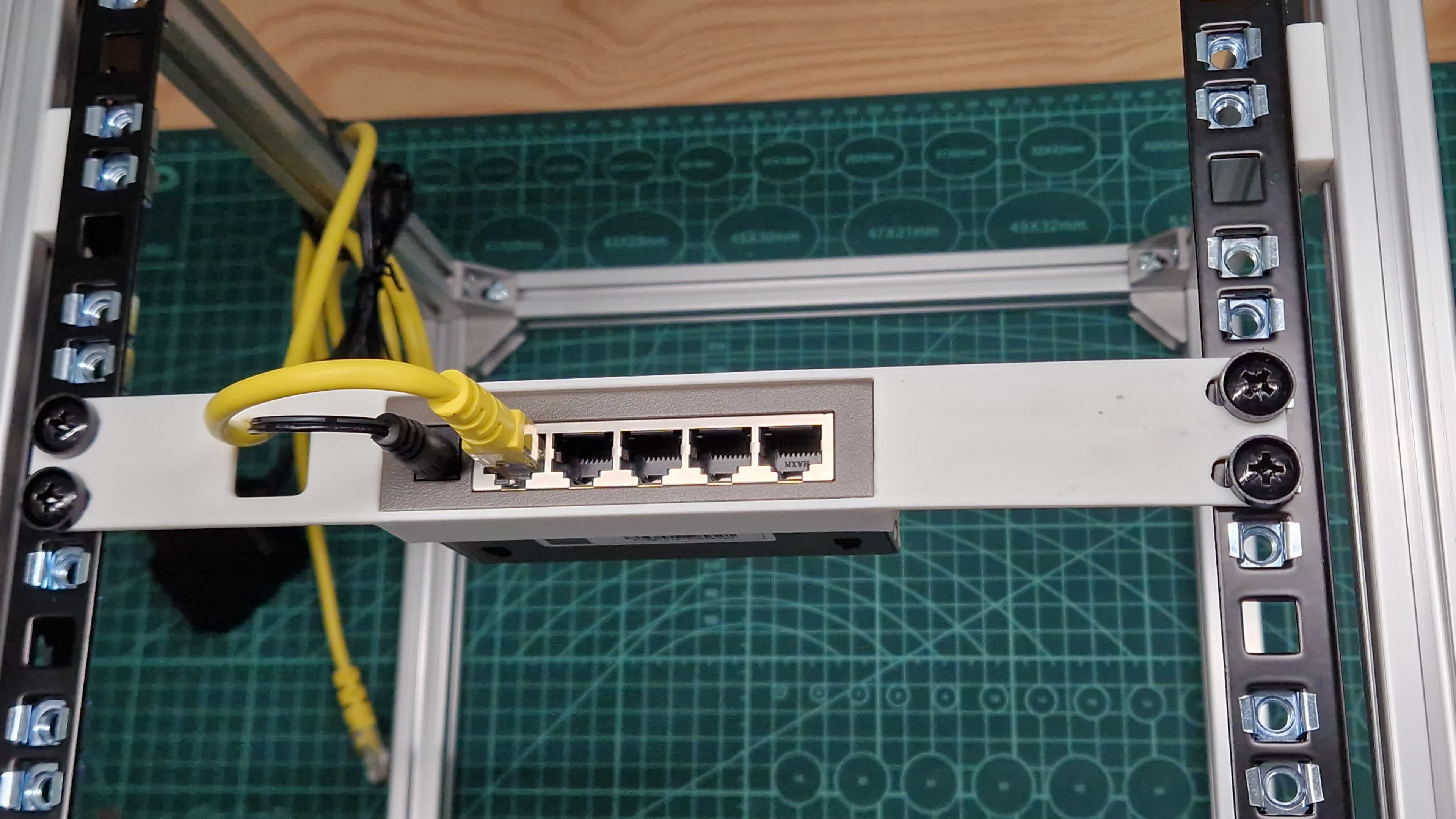 10" rack Tenda switch plate 1/3U 3d model