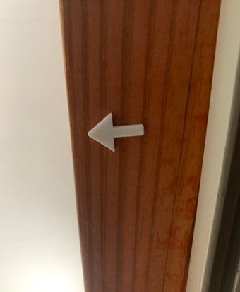 Push-in Arrow (with spike) 3d model