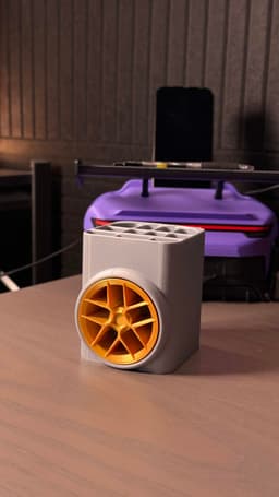 Wheel Inspired GT3 RS Pen Stand 3d model