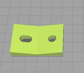shim for kayak rudder bracket 3d model