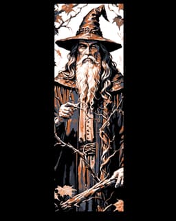 Vestiges of the Gray Wizard - Gandolf the Grey - Set of bookmarks 3d model