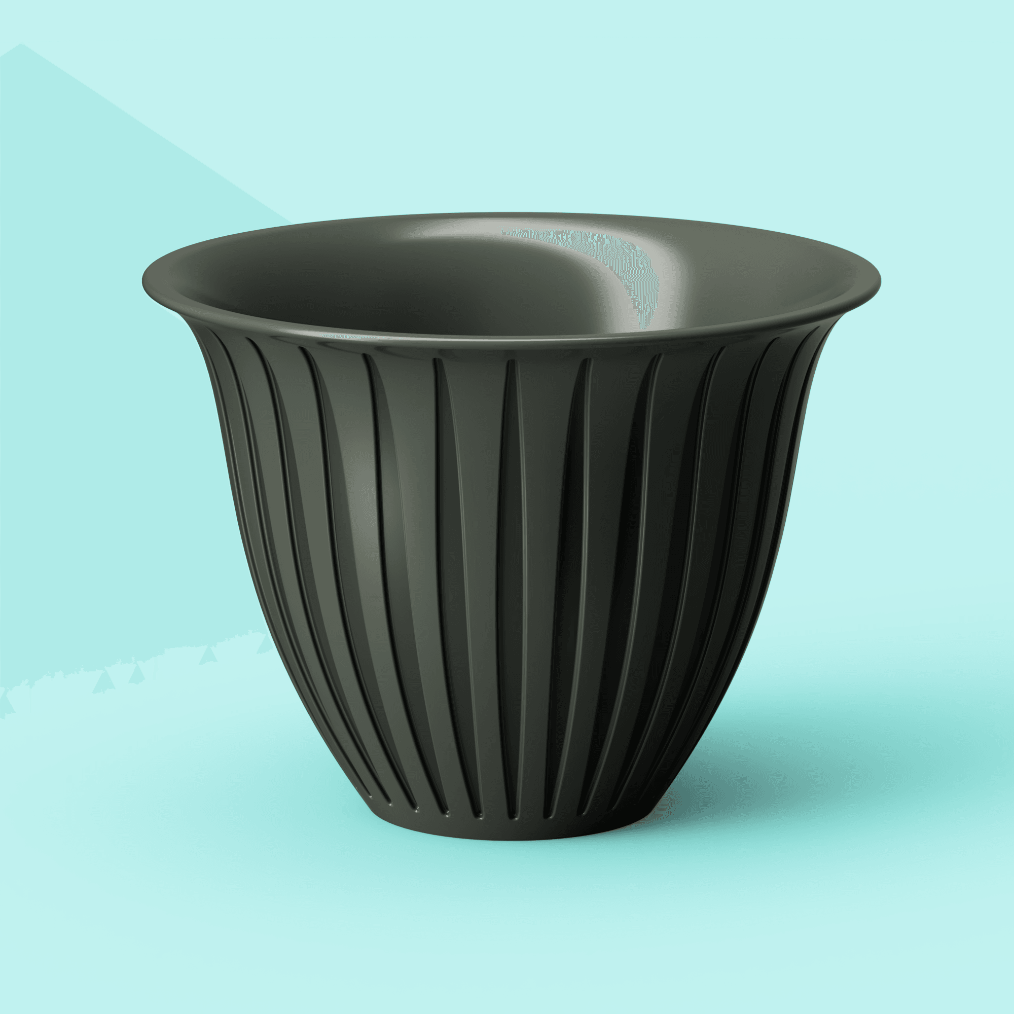 Faceted Planter 3d model