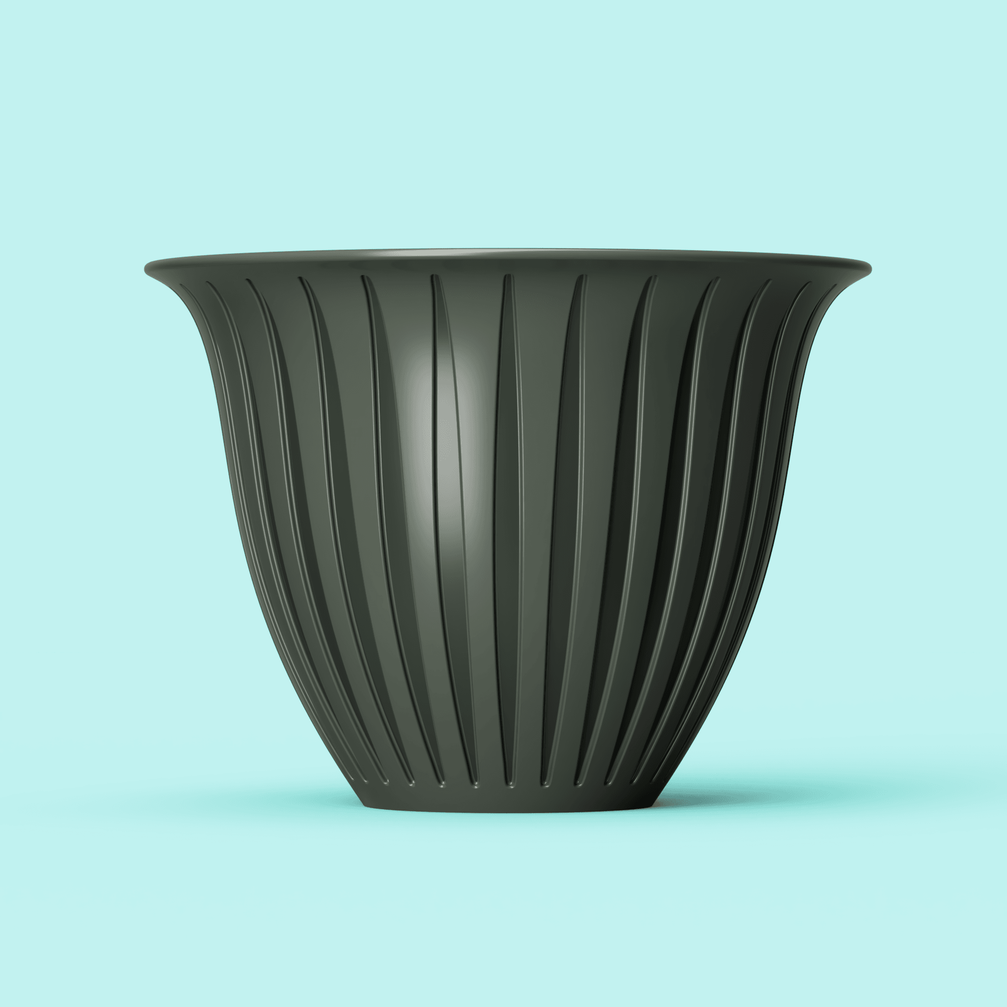 Faceted Planter 3d model