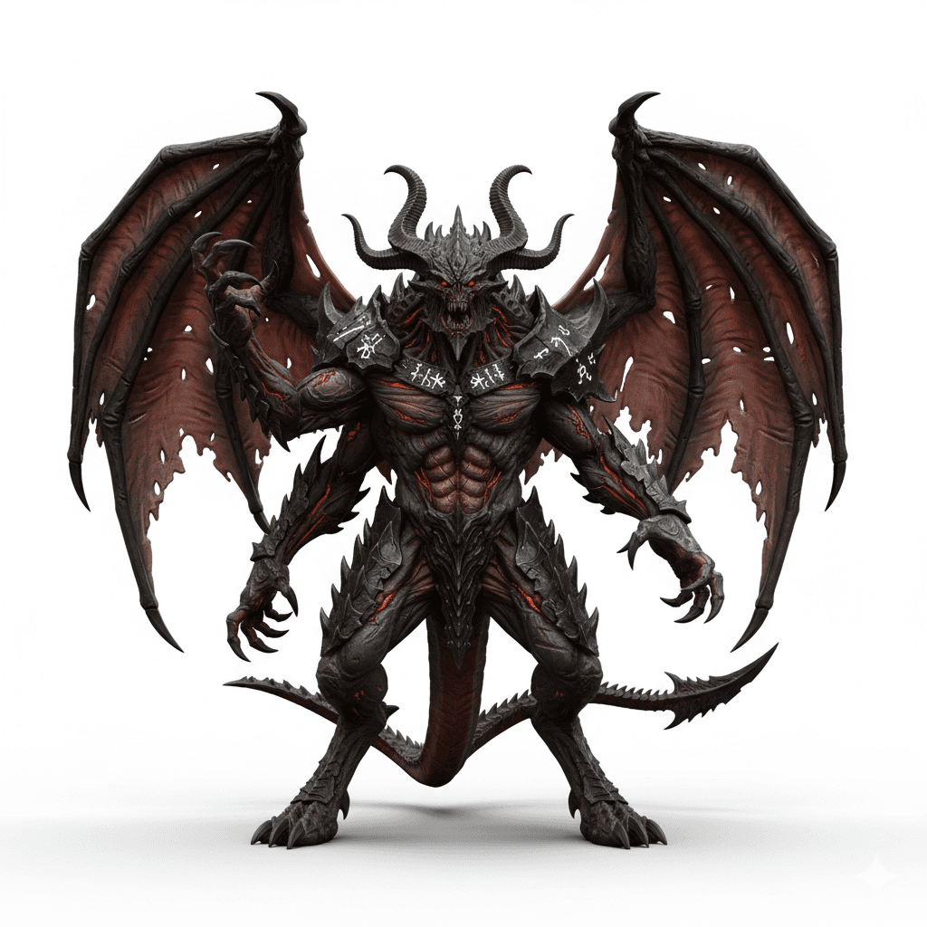 Fantasy Creature : Ancient Evil Entity Horror Creature 3d model