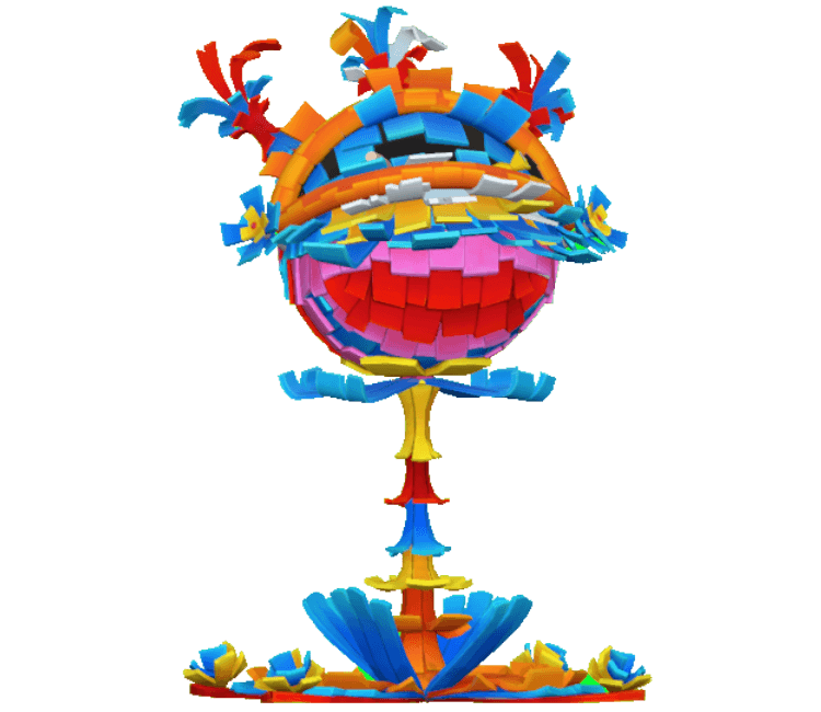Chompy-Mâché 3d model