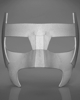 Green Lantern's Mask - DC 3d model