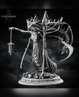(32mm) Banshee Queen 3d model