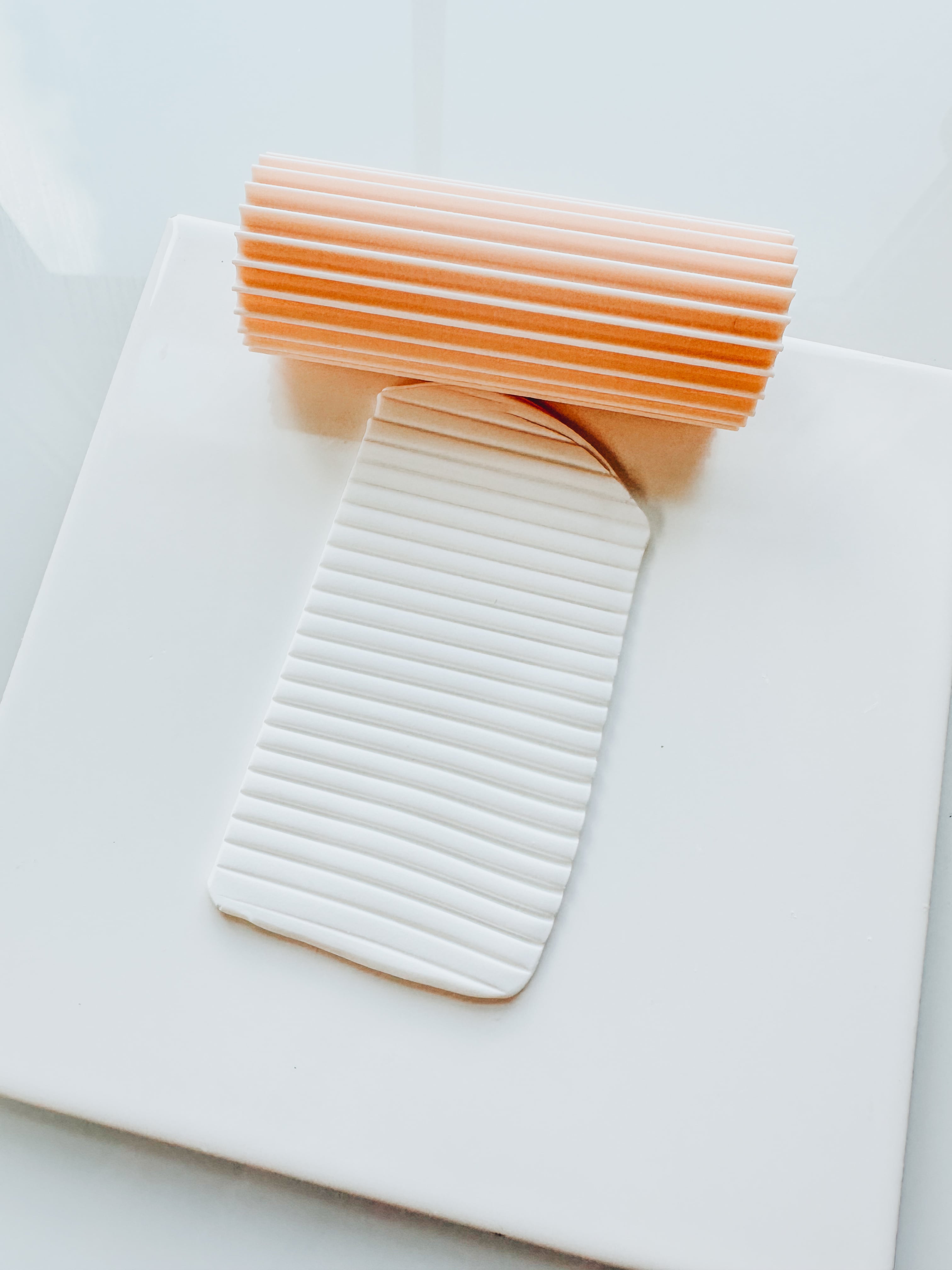 Chunky Ribbed Roller 3d model