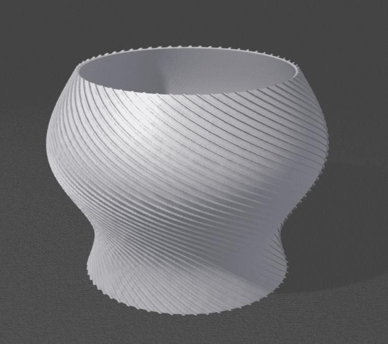 Solid Vase 3d model