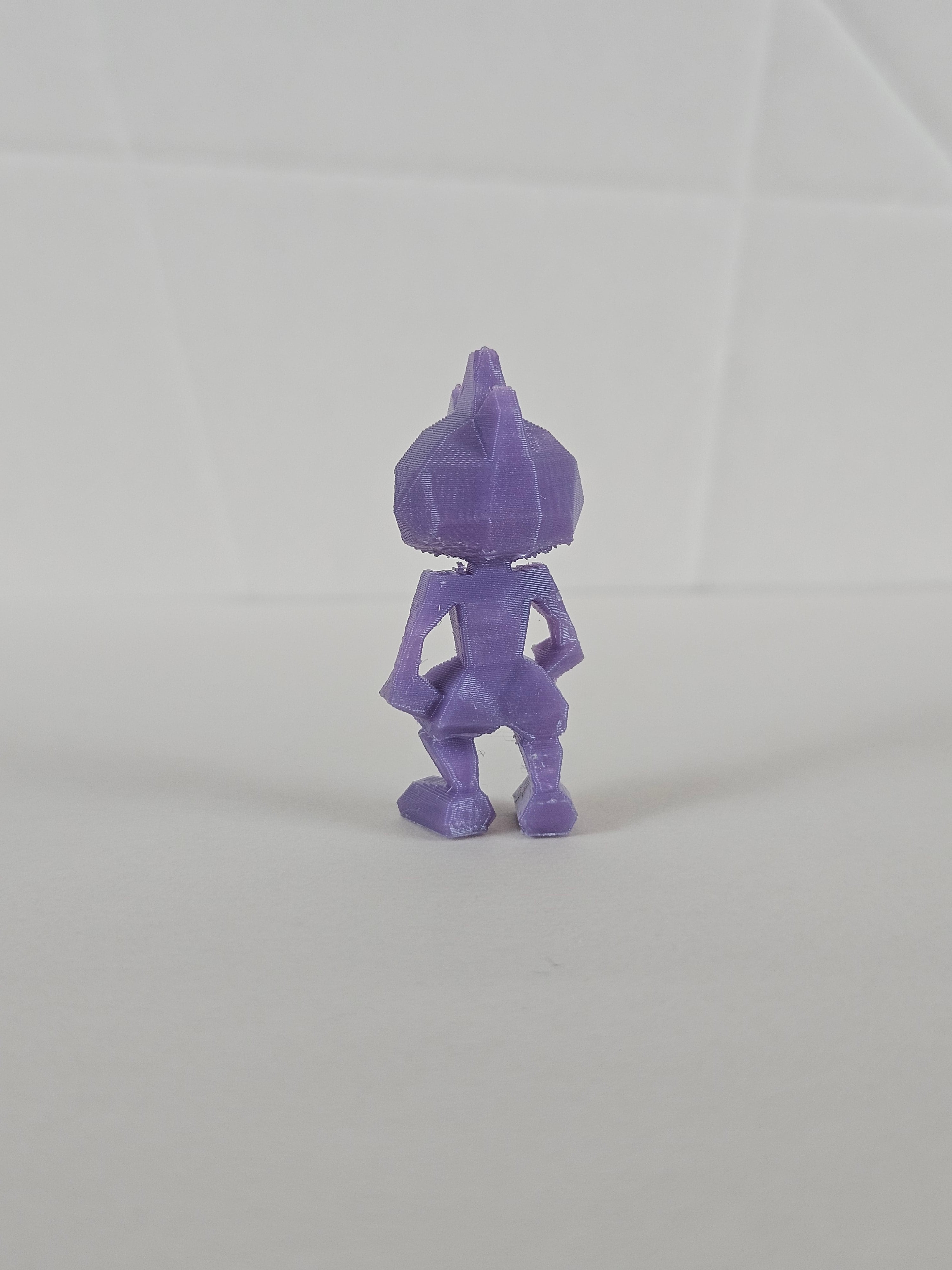 Tyrogue Low Poly Pokemon 3d model