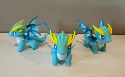 Cute Dragon 3d model