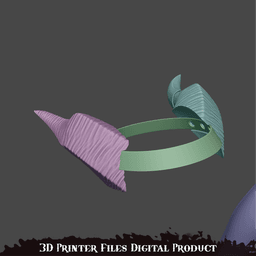 Fantasy Jester Lavorre horns Mighty Nein Series 3d model