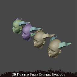 Fantasy Jester Lavorre horns Mighty Nein Series 3d model