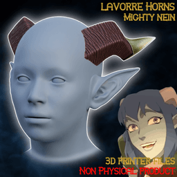 Fantasy Jester Lavorre horns Mighty Nein Series 3d model