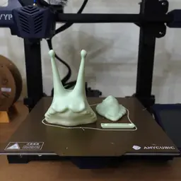 Toilet paper storage “snail” 3d model