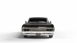 Retro Car 3d model
