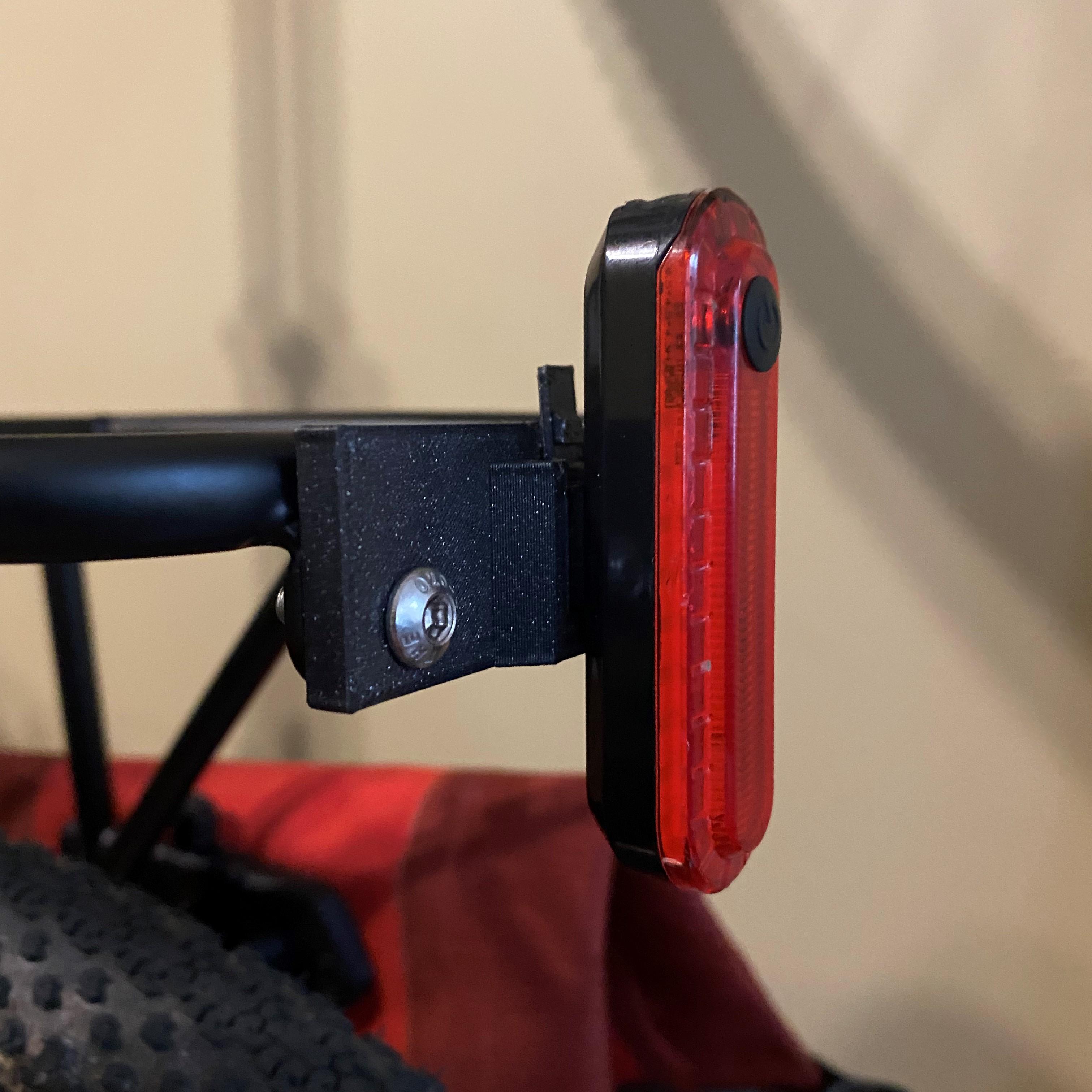 Rear Bike Rack LED Light Adapter 3d model