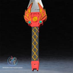 Red Sword 3D Printer STL File 3d model
