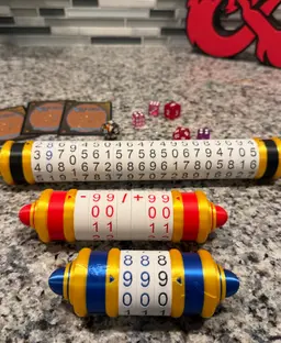 Scroll of Counting 3d model
