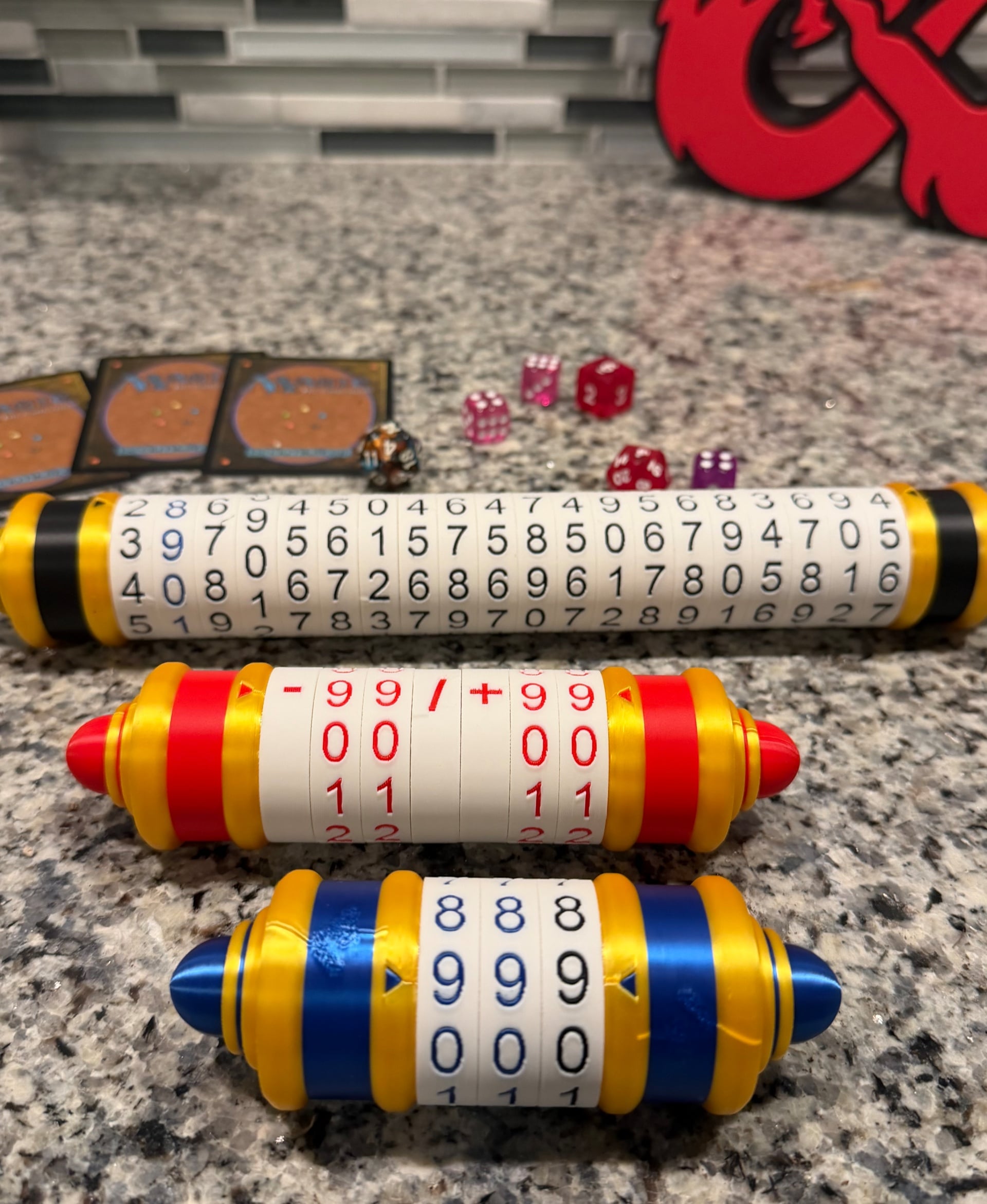Scroll of Counting 3d model